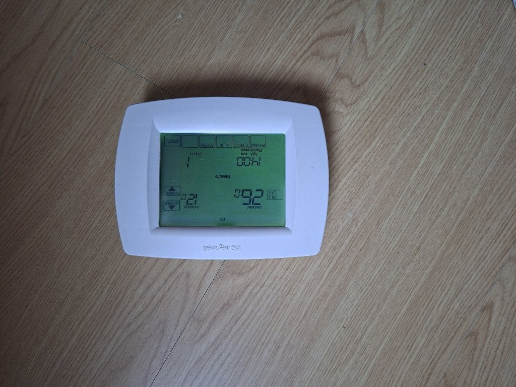 HONEYWELL Chronotherm Vision Klok thermostaat, Ophalen, Gebruikt