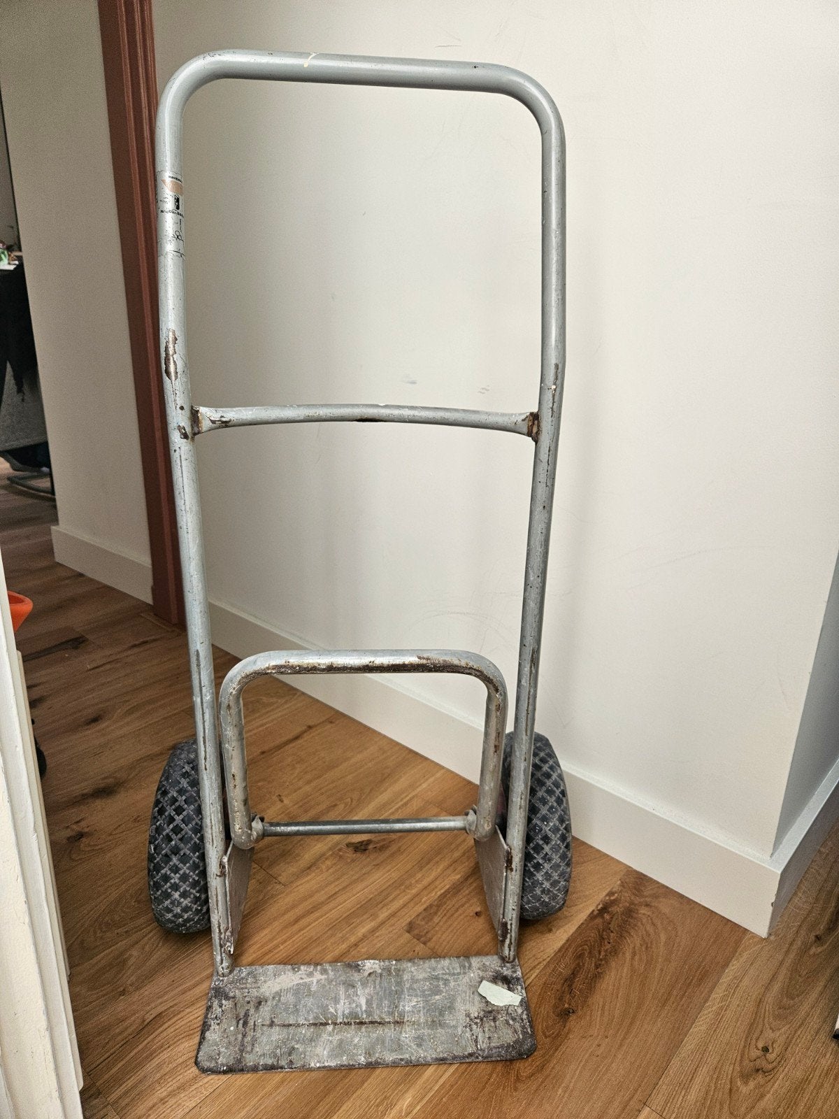 Steekwagen met extra beugel, Doe-het-zelf en Verbouw, Transportwagens, 60 tot 80 liter, Ophalen, Steekwagen