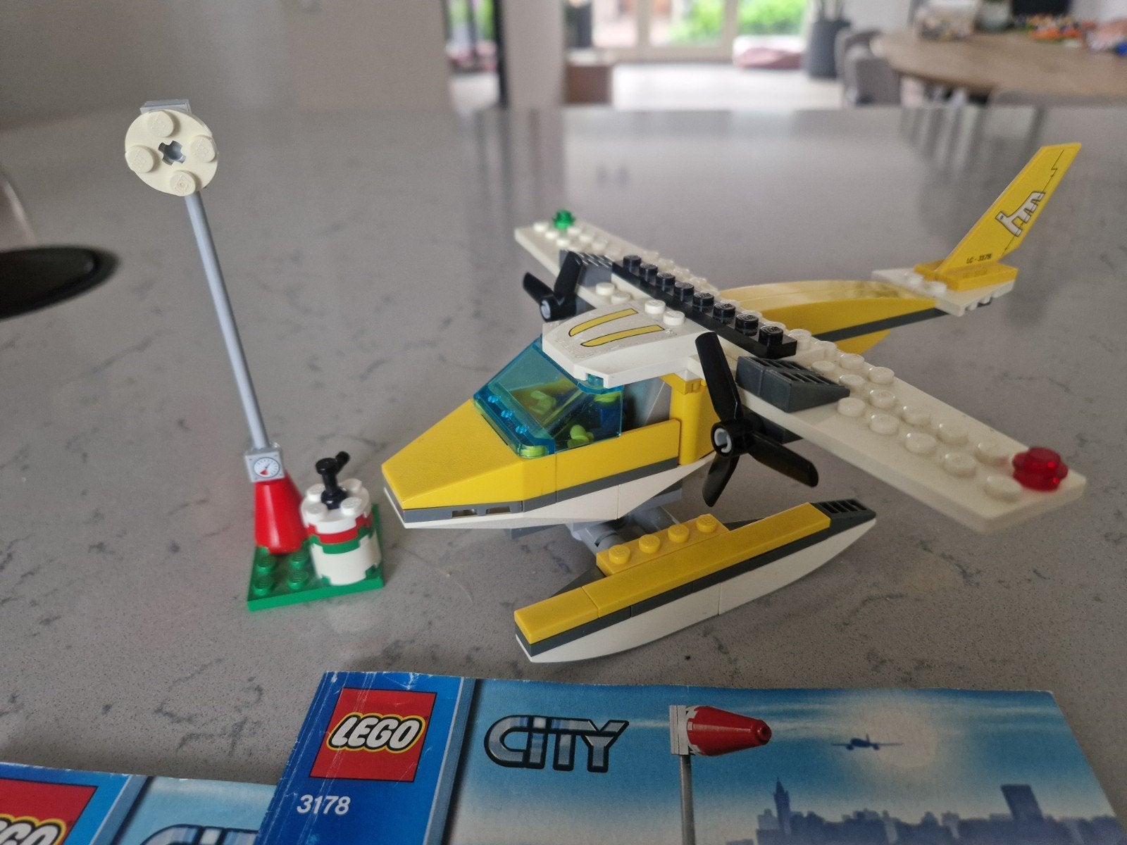 Lego City Watervliegtuig 3178 met windvaan, City, Lego, Compleet, Ophalen of Verzenden