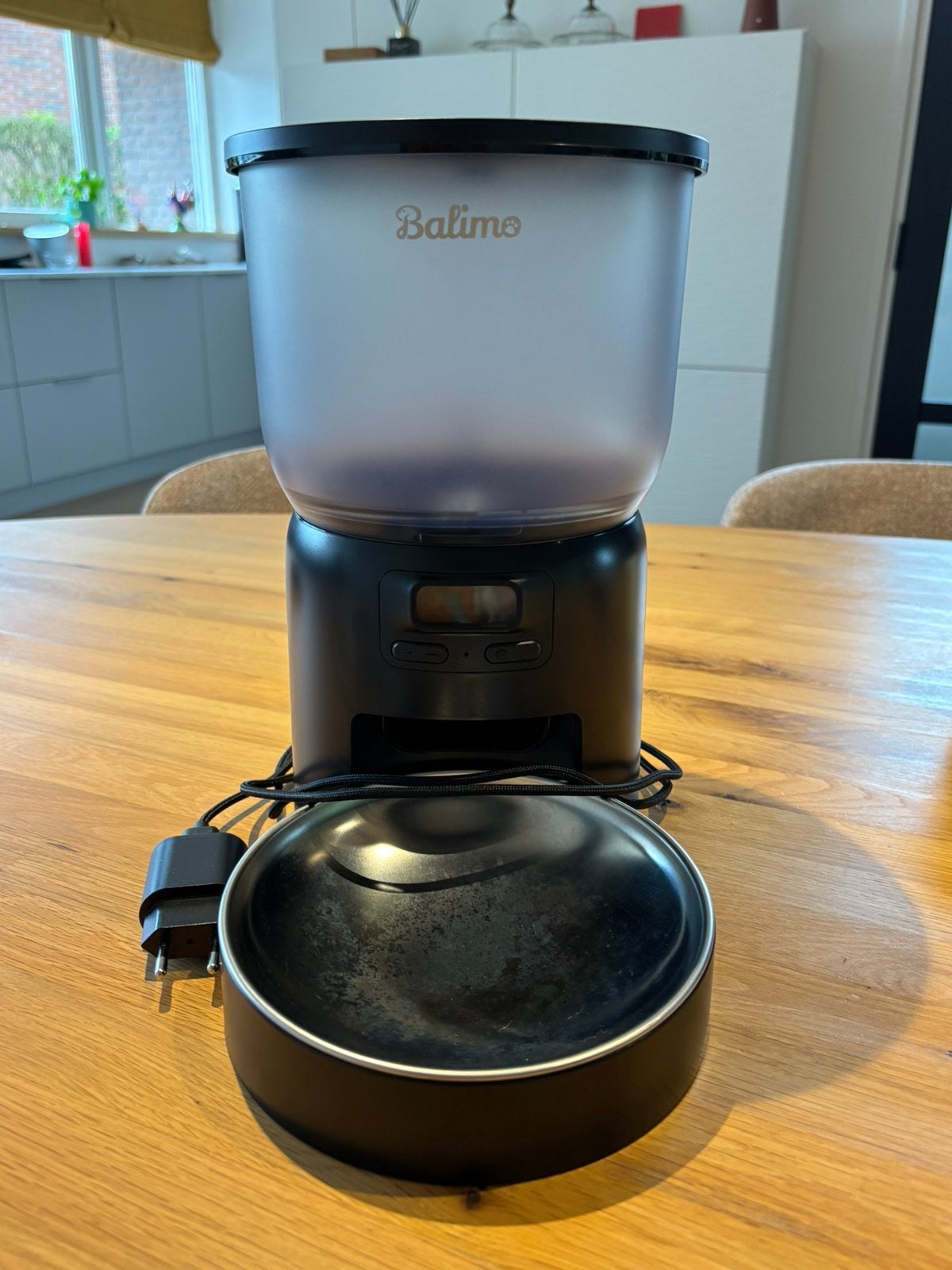 Balimo automatische voerbak/dispenser, Dieren en Toebehoren, Ophalen, Zo goed als nieuw