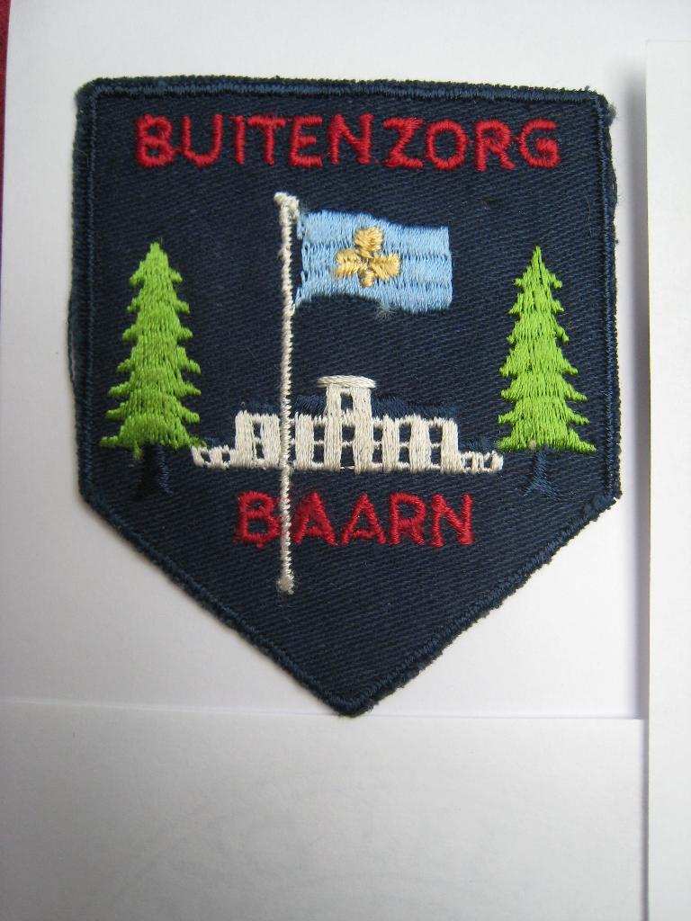 Scouting Insigne Buitenzorg Baarn Scoutsdomein, Verzenden, Gebruikt, Embleem, Speld of Insigne