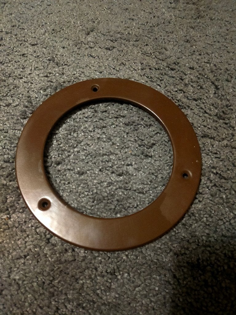 Rozet staal 115 mm, Ophalen, Gebruikt, 200 tot 400 m³ per uur, Vlakschermkap