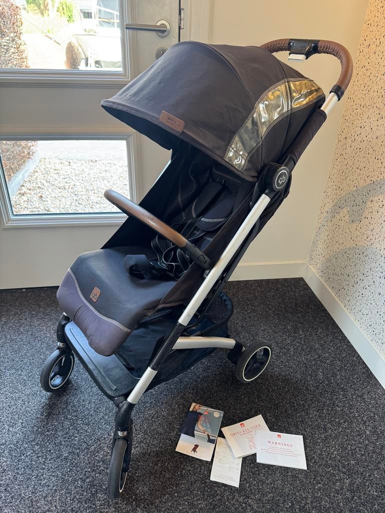 Qbit+ all city limited edition buggy / kinderwagen, Kinderen en Baby's, Buggy's, Ophalen, Zo goed als nieuw, Overige merken, Verstelbare rugleuning