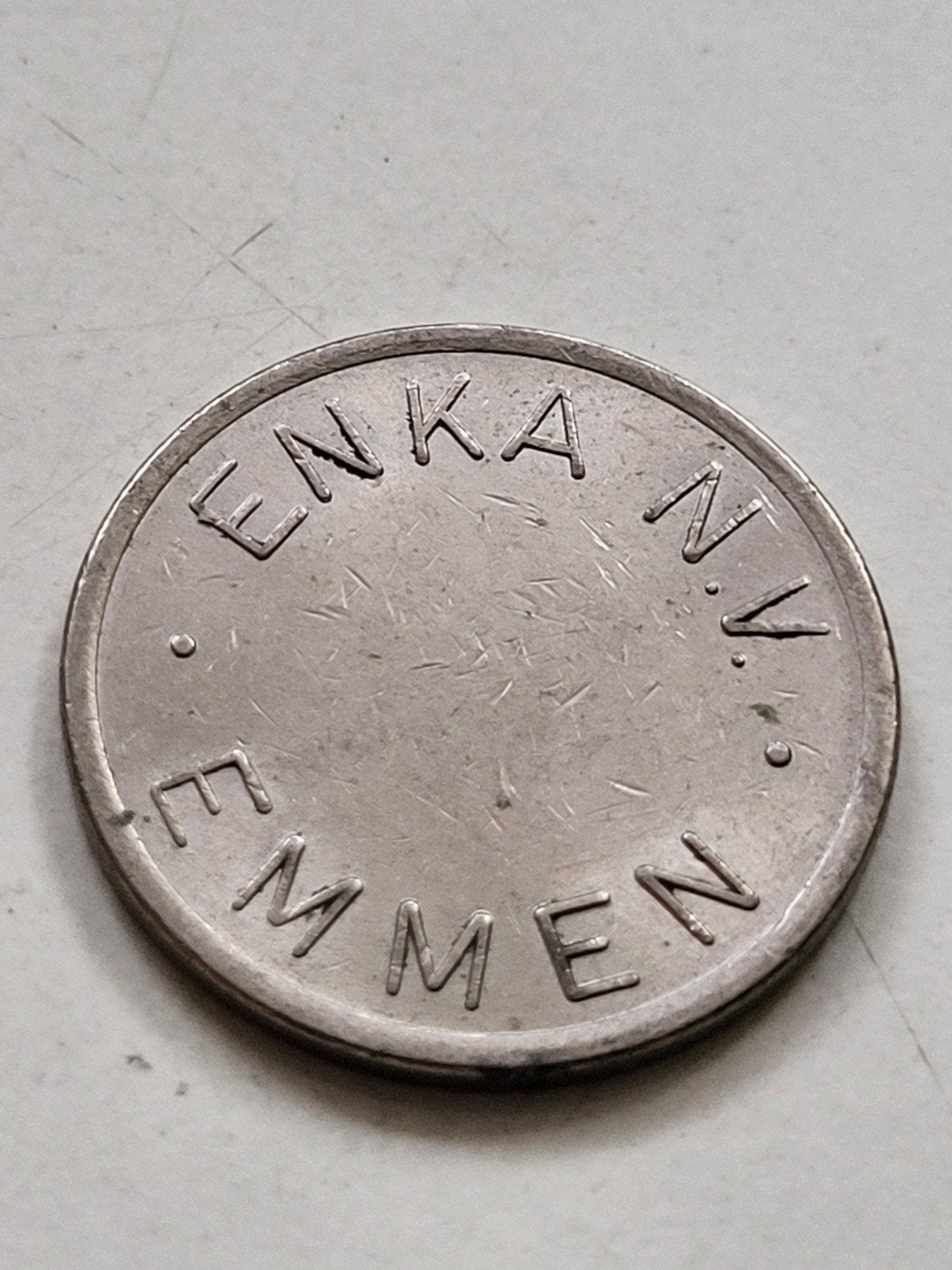 Penning ENKA N.V. Emmen Bedrijfsmunt, Ophalen of Verzenden