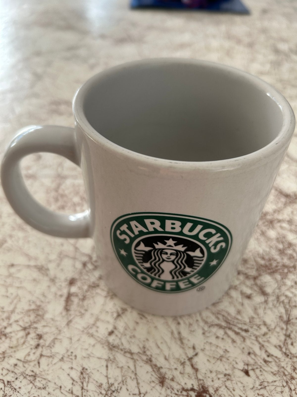 Starbucks Koffiemok - Wit met Groen Logo, Ophalen of Verzenden, Steen/keramiek, Wit, Overige merken