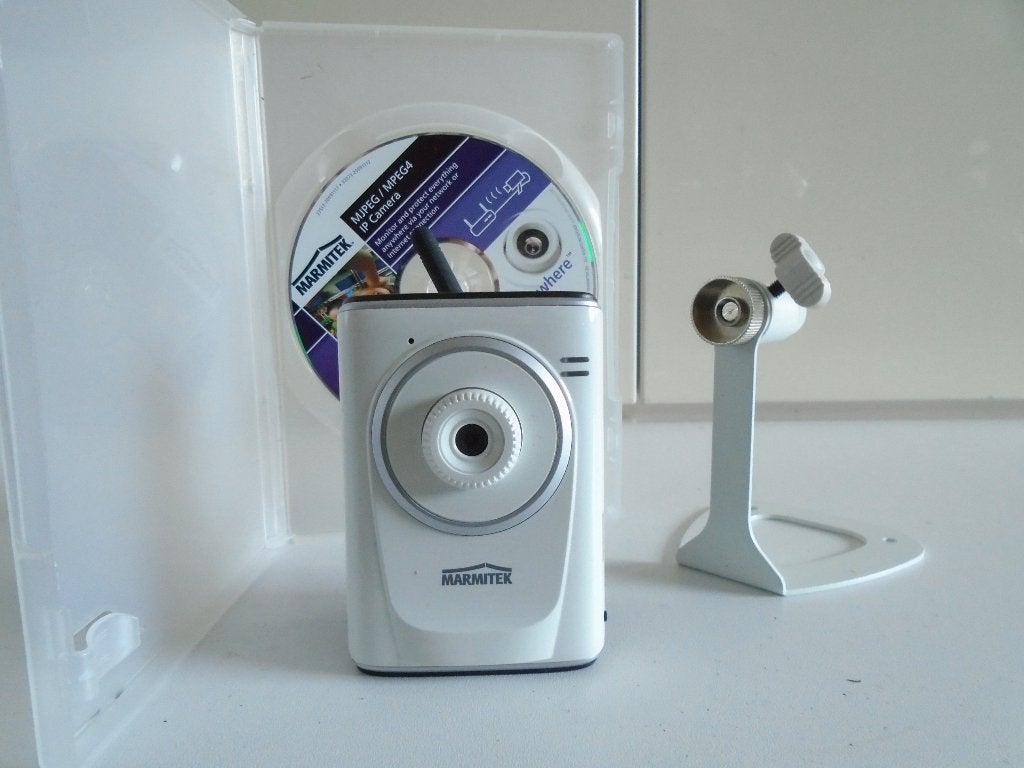 Marmitek kleuren camera met audio Via internet/netwerk, Ophalen of Verzenden, Zo goed als nieuw, Binnencamera