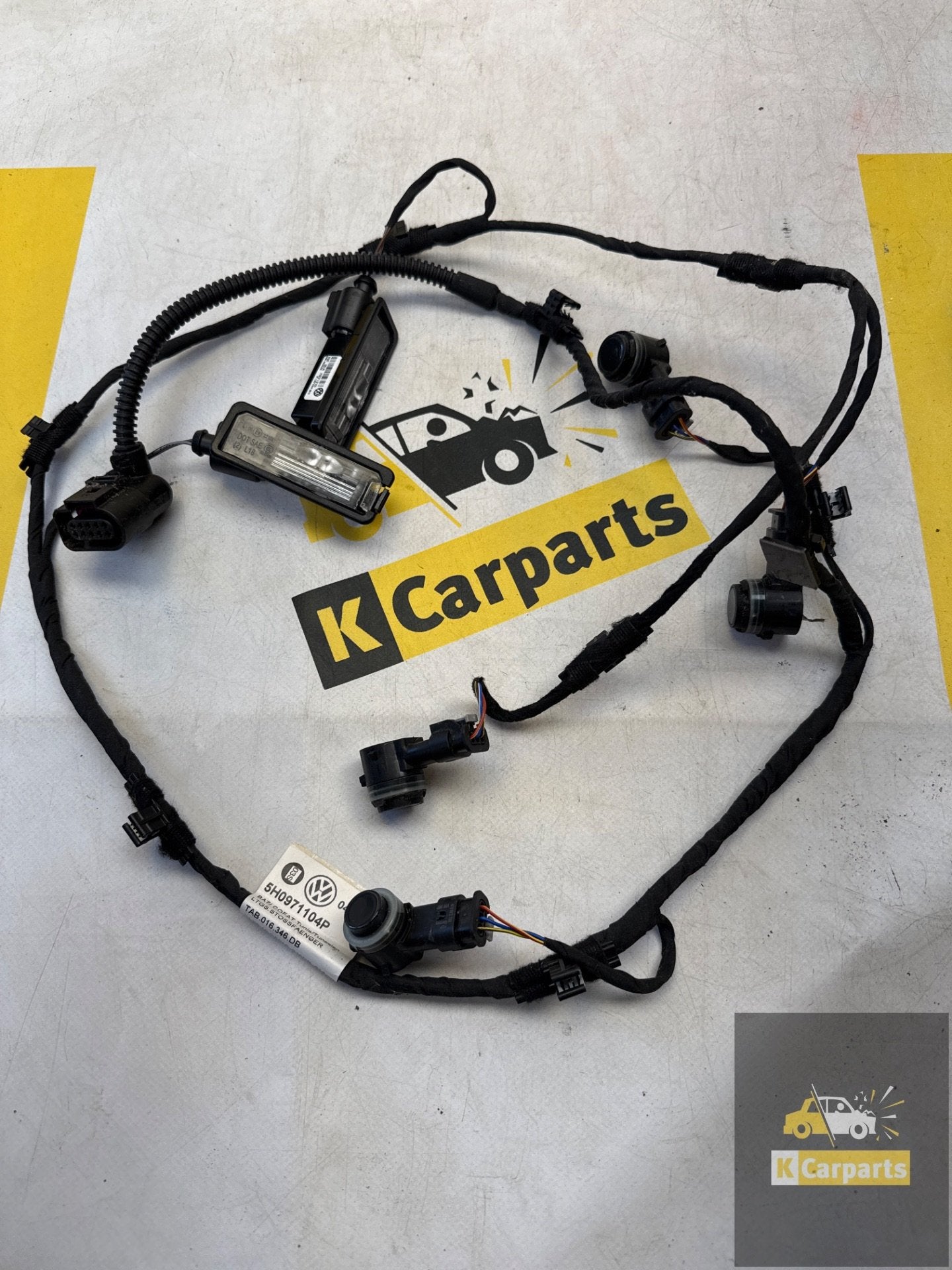 Parkeersensoren set COMPLEET VW Golf 8 Origineel 5H0971104P, Info@fabrikant.eu, Ophalen of Verzenden, Fabrikant BV, Gebruikt
