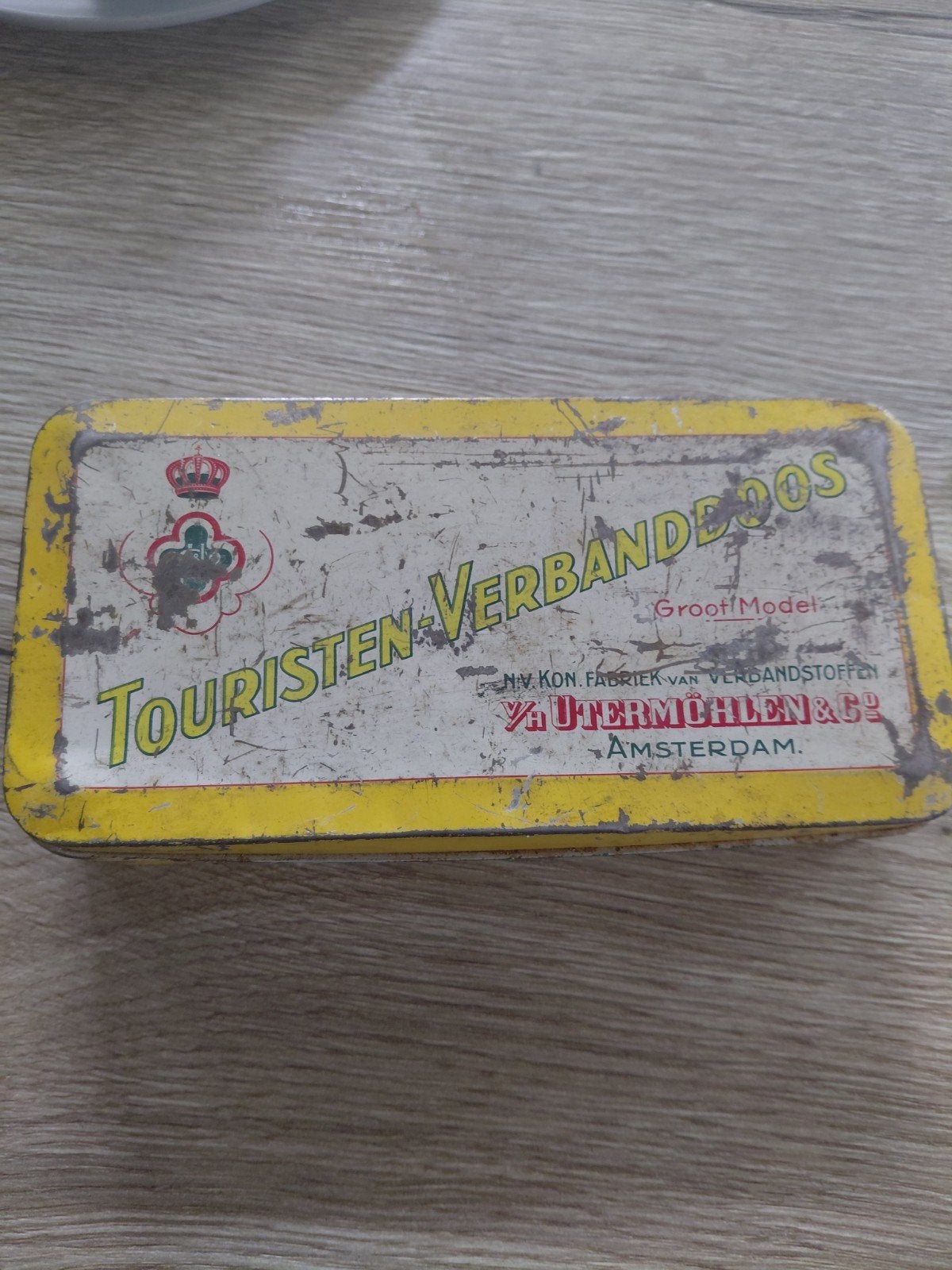 oude toeristen verbanddoos, Verzamelen, Ophalen of Verzenden, Overige