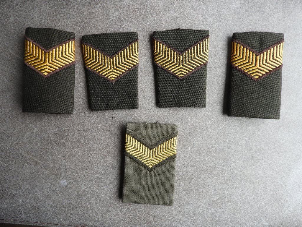 epauletten korporaal, Ophalen, Landmacht, Nederland, Overige typen