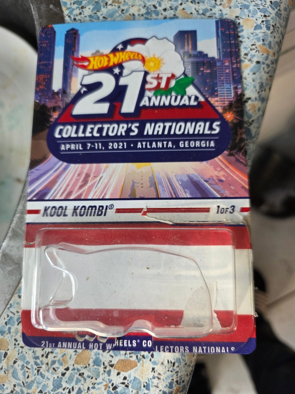 Hot Wheels Kool Kombi 21st Annual Collectors Nationals, Gebruikt, Overige typen, Ophalen of Verzenden, Mattel
