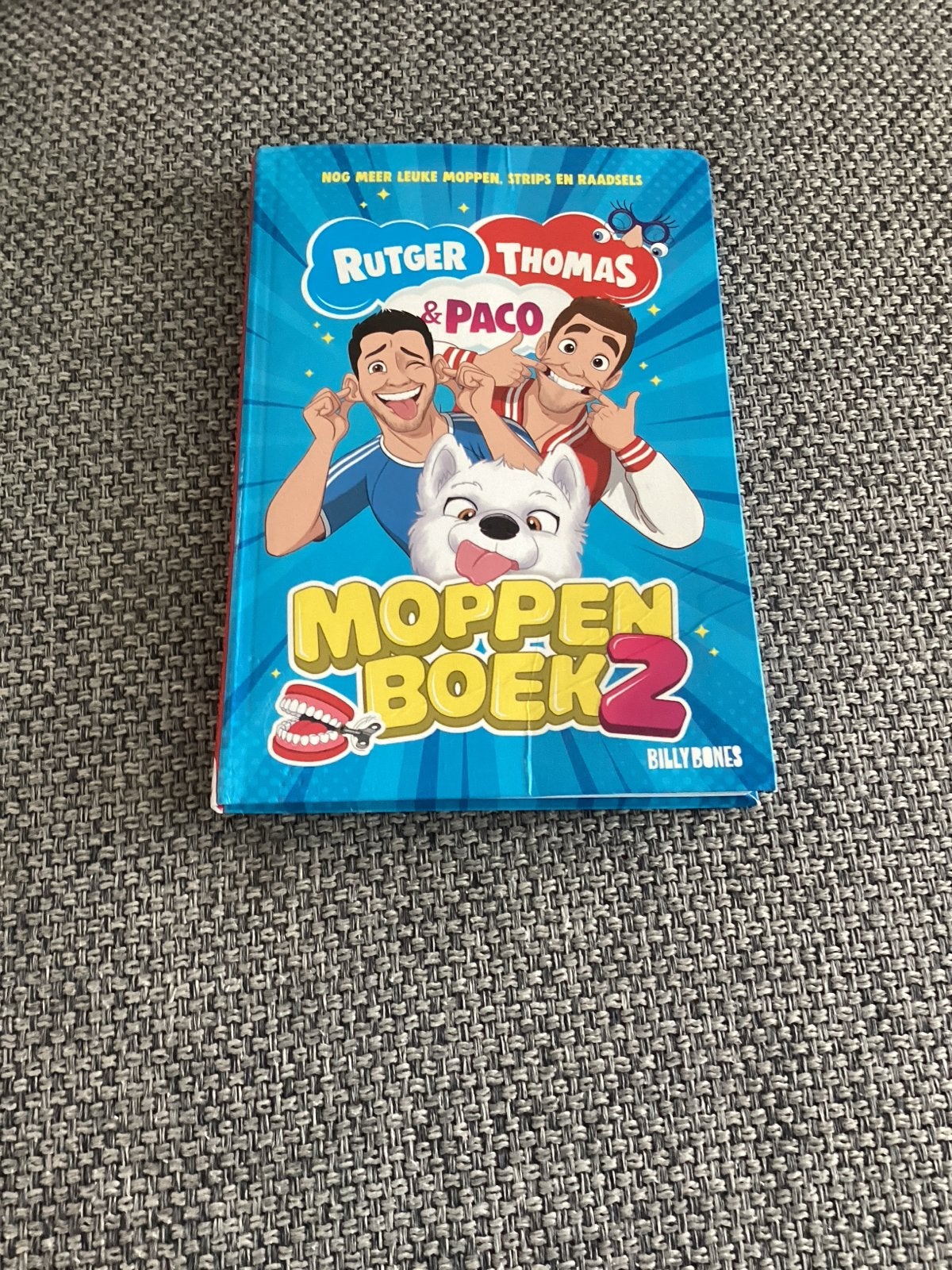 Rutger, Thomas & Paco Moppenboek 2, Boeken, Kinderboeken | Jeugd | onder 10 jaar, Ophalen of Verzenden, Zo goed als nieuw, Fictie algemeen