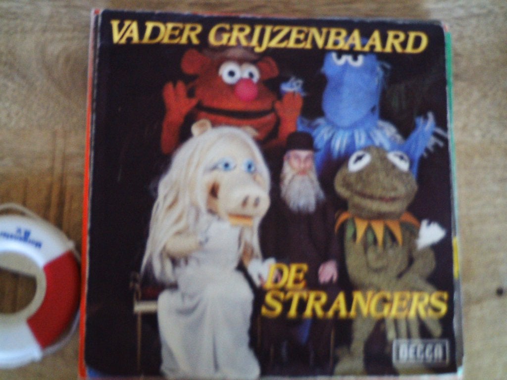 de strangers - vader grijzenbaard  2jul, 7 inch, Ophalen of Verzenden, Zo goed als nieuw, Fotohoes