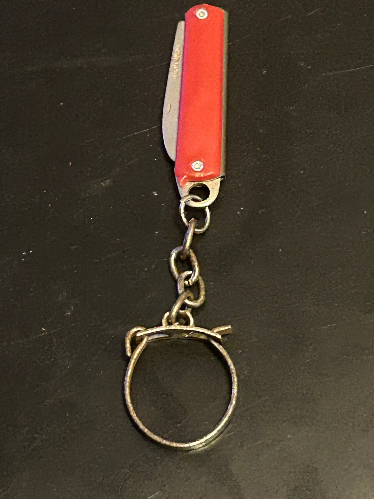 Vintage Mini Zakmes Sleutelhanger - Hong Kong, Ophalen of Verzenden, Gebruikt, Overige typen