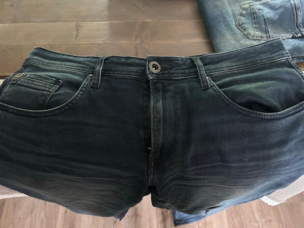G-Star RAW Savio Slim Fit Jeans W34 L36, Ophalen of Verzenden, Gedragen, Blauw, W33 - W34 (confectie 48/50)