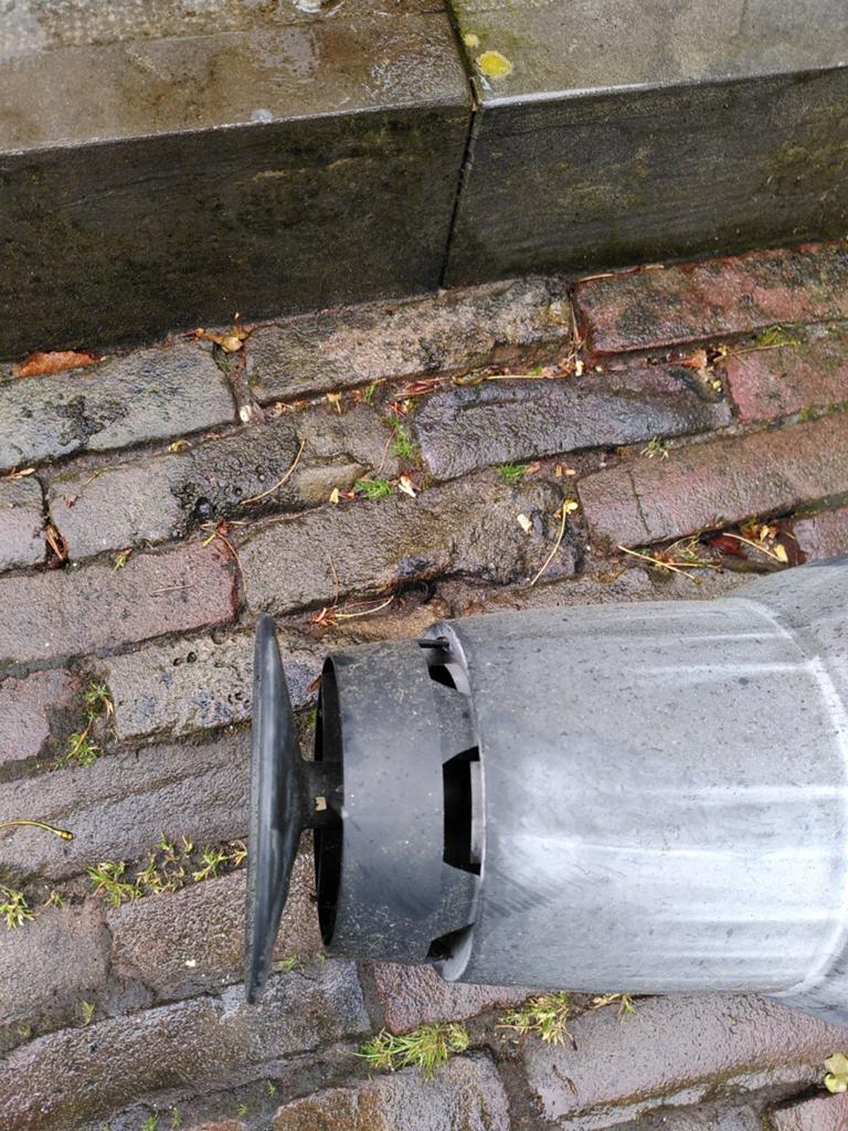 Dakdoorvoer CV Rookgas Ventilatie, Ophalen of Verzenden, Gebruikt, Ventilator