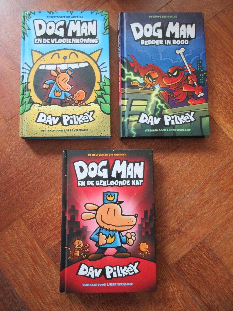 3 x boeken Dogman, Ophalen of Verzenden, Gelezen, Fictie algemeen