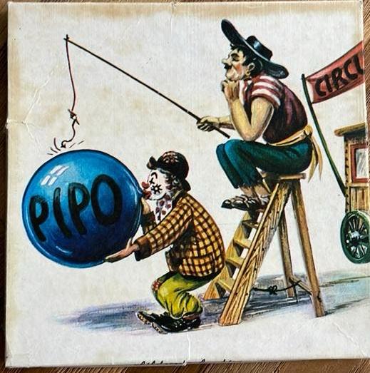 Doosje Pipo de clown zakdoeken jaren ‘60, Verzamelen, Ophalen of Verzenden