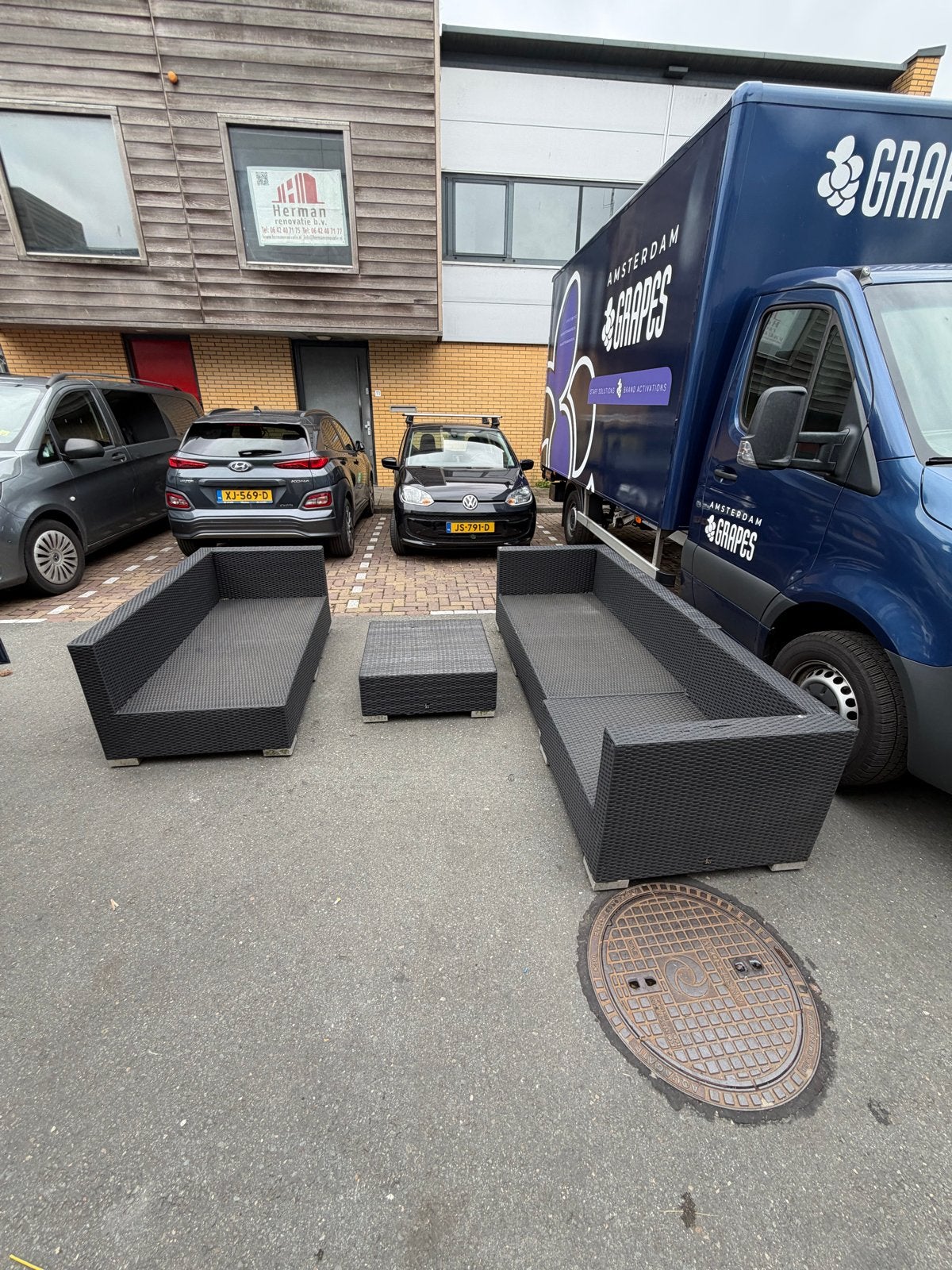 Intratuin Loungeset, Ophalen, Gebruikt, 3 zitplaatsen, Intratuin
