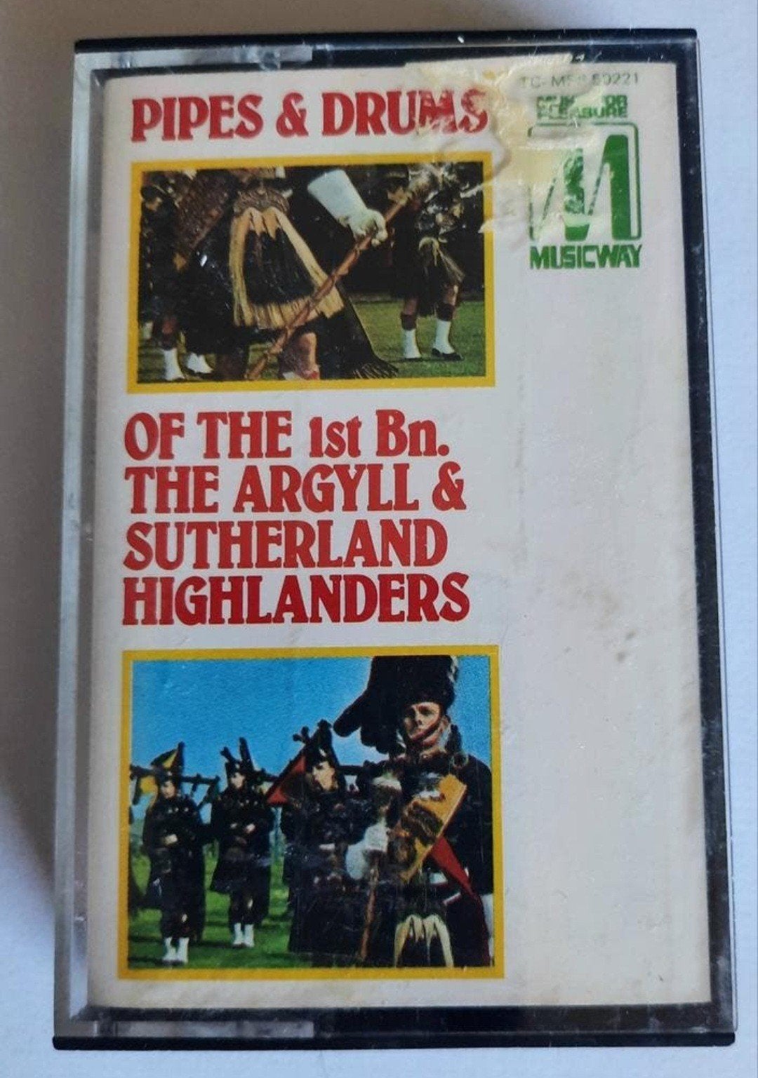 Pipes & Drums1st Bn. The Argyll & Sutherland Cassette bandje, Gebruikt, Wereldmuziek, 1 bandje, Ophalen of Verzenden