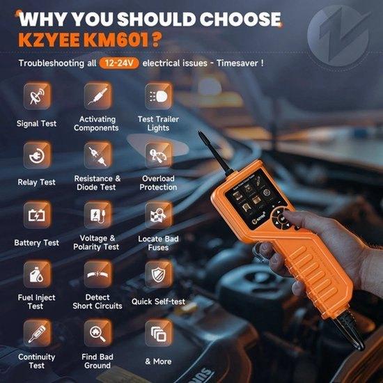 Allround Autodiagnose Tester – Circuit Tester – Accu Tester, Corvance B.V., Verzenden, Nieuw, Corvancebol@gmail.com