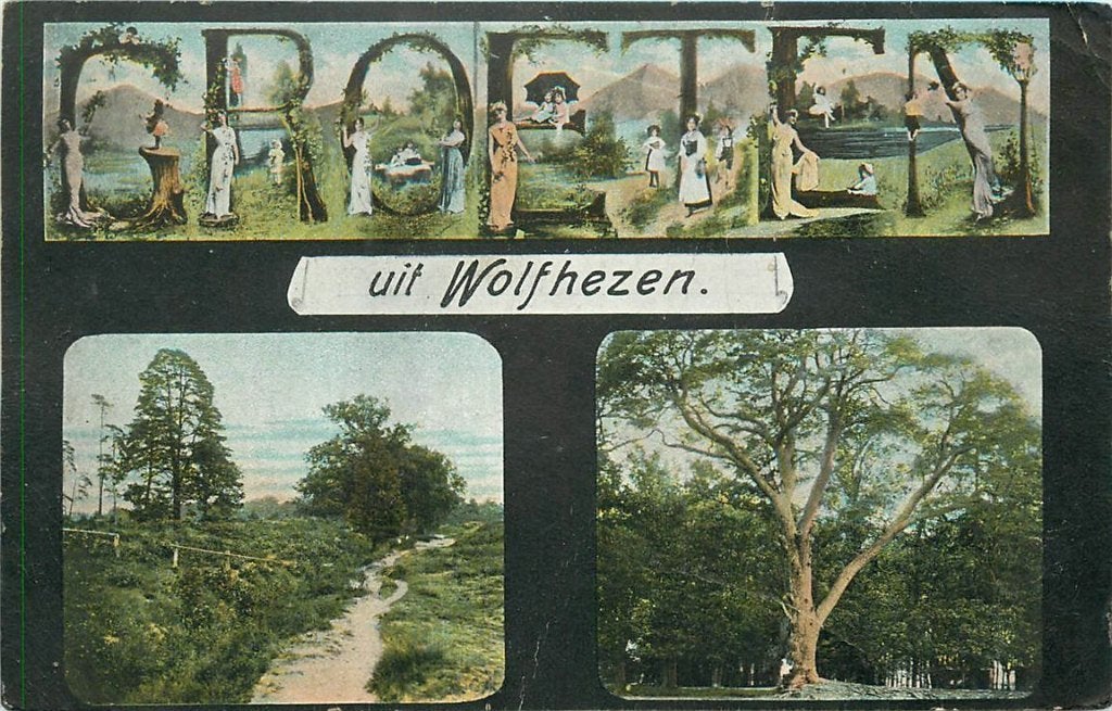 701-328-043 Wolfheze, Ophalen of Verzenden, Voor 1920, Gelderland