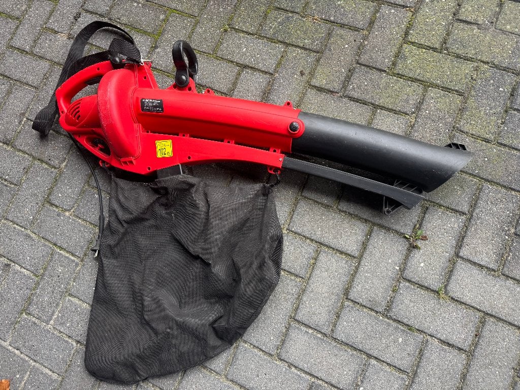 Bladzuiger, Tuin en Terras, Bladblazers, Gebruikt, Handgedragen, Ophalen of Verzenden, Met opvangzak