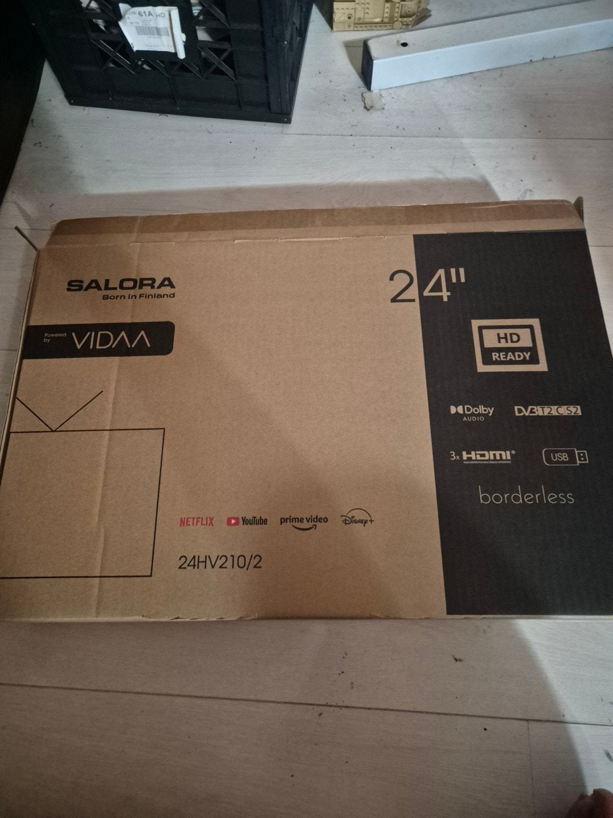 Salora 24" HD Ready Smart TV - Zo goed als nieuw, Audio, Tv en Foto, Televisies, Overige merken, LED, 50 Hz, HD Ready (720p)