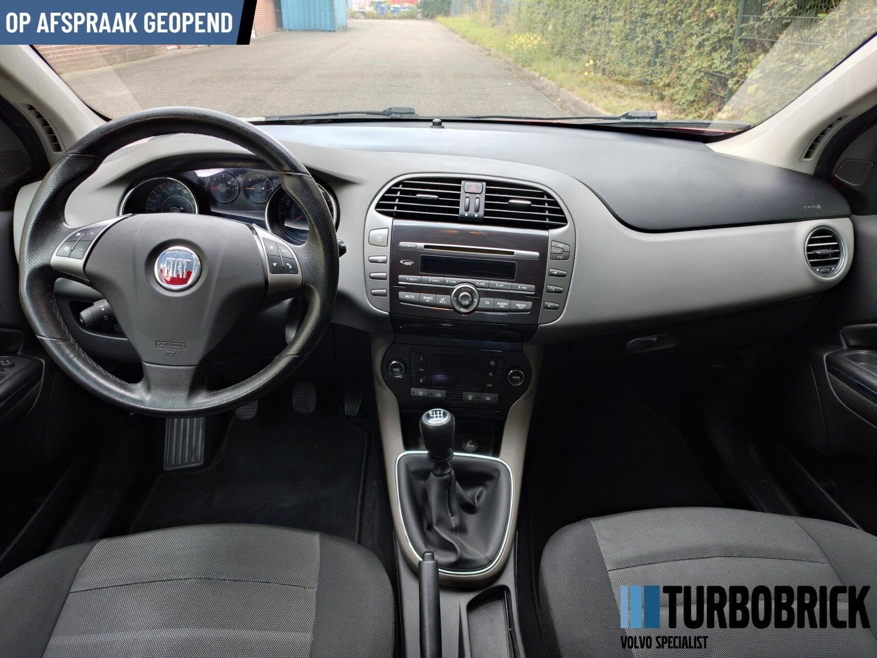 Fiat Bravo 1.4 T-Jet Dynamic | Clima | Cruise | 16" LMV, Voorwielaandrijving, Gebruikt, Zwart, 4 cilinders