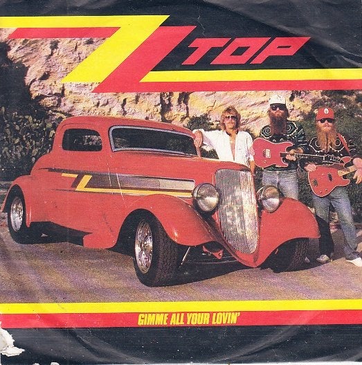 ZZ TOP - gimme all your lovin ( 1983/ rock), Gebruikt, 7 inch, Ophalen of Verzenden, Beschermende buitenhoes