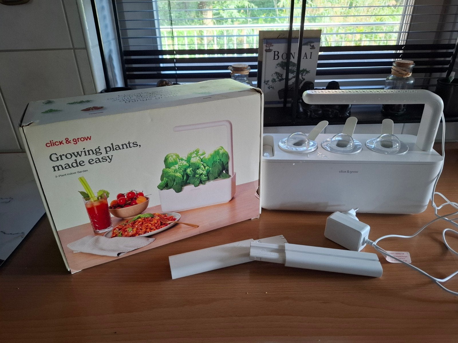 Click & Grow Smart Garden 3 - Kweek je eigen kruiden!, Ophalen of Verzenden, Vaste plant, Kruiden