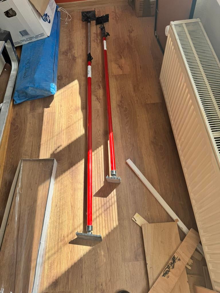 Telescopische stempels, Ophalen, Zo goed als nieuw, Overige typen, 2 tot 5 meter