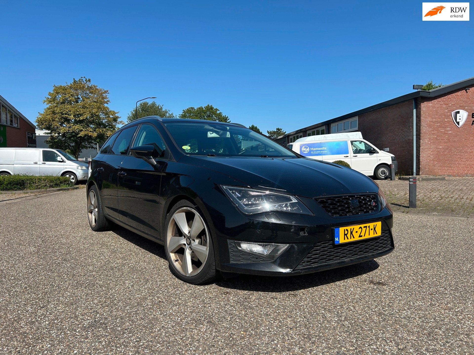 Seat Leon ST 2.0 TDI FR Full Option, Auto's, Gebruikt, Euro 6, 4 cilinders, Leon