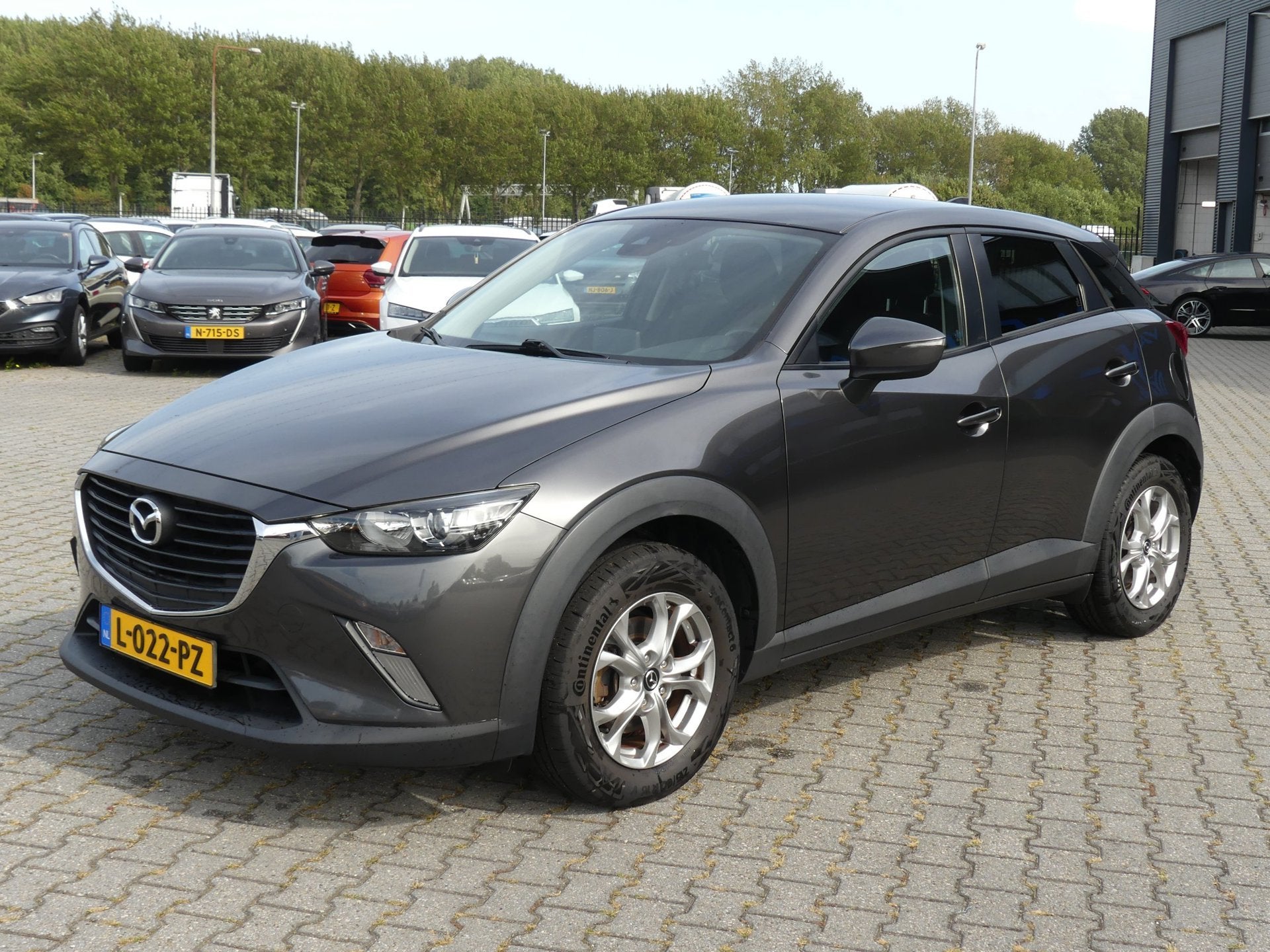Mazda CX-3 2.0 SkyActiv-G 120pk Dynamic / Trekhaak / Stoelve, Voorwielaandrijving, 1998 cc, Stof, Gebruikt