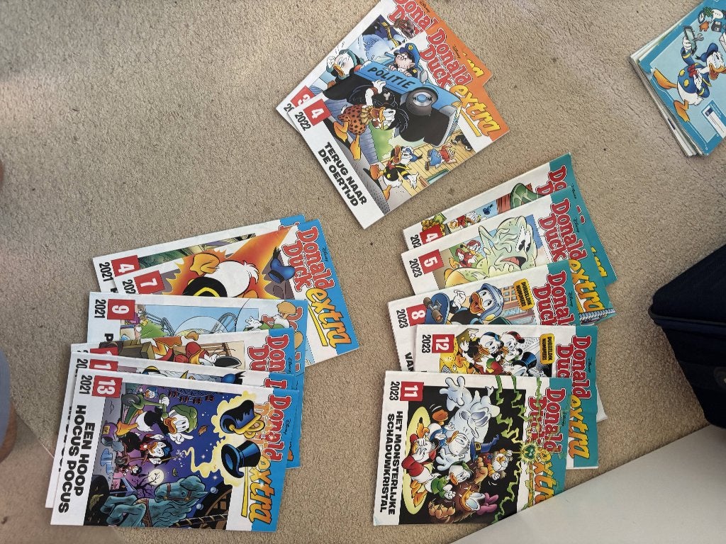 donald ducks speciaal, Meerdere stripboeken, Ophalen, Gelezen, Donald Duck