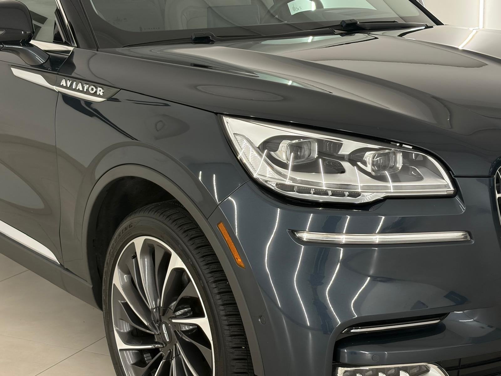 Lincoln Aviator 3.0 TT V6 Reserve AWD (bj 2023, automaat), Auto's, Automaat, Gebruikt, Beige, 405 pk