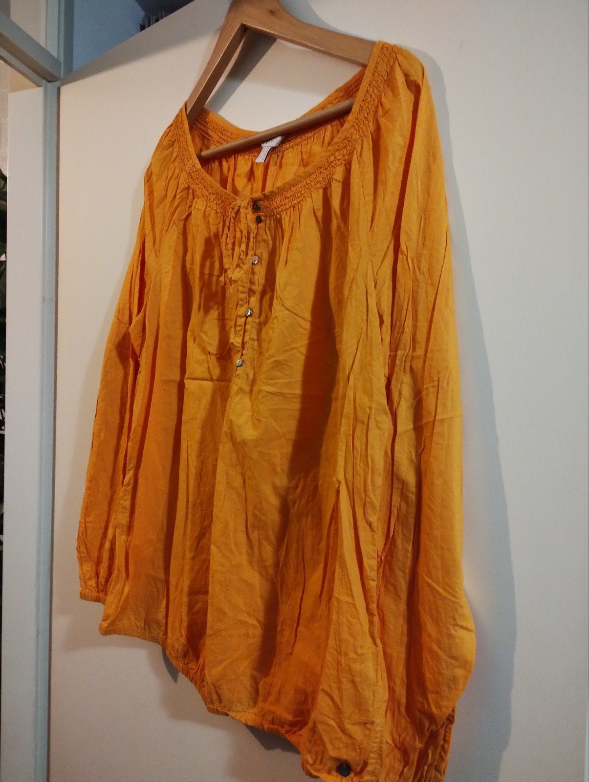 Esprit Oranje Blouse Maat L, Maat 42/44 (L), Oranje, Ophalen of Verzenden, Zo goed als nieuw
