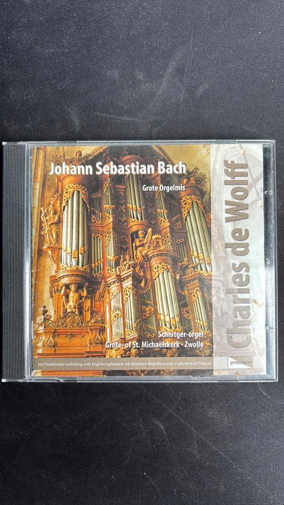 Johann Sebastian Bach - Grote Orgelmis (CD), Ophalen of Verzenden, Barok, Zo goed als nieuw, Overige typen