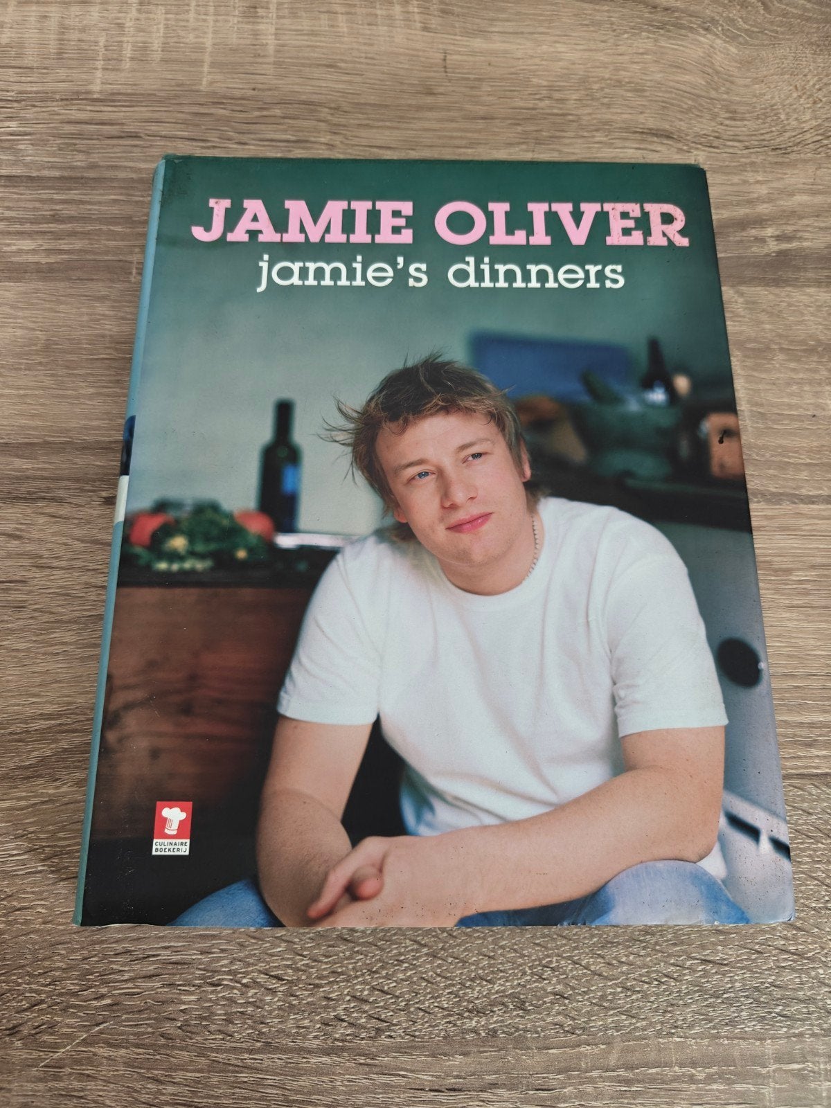 Jamie Oliver - Jamie's Dinners Kookboek, Boeken, Gelezen, Ophalen of Verzenden, Hoofdgerechten, Jamie Oliver