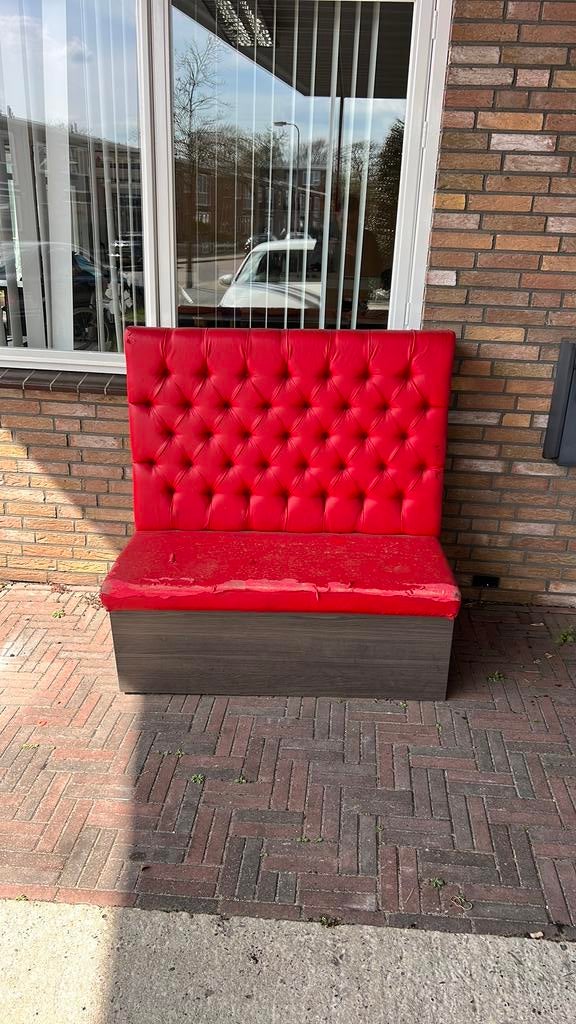 Gratis af te halen  lounge bank, Ophalen, Zo goed als nieuw