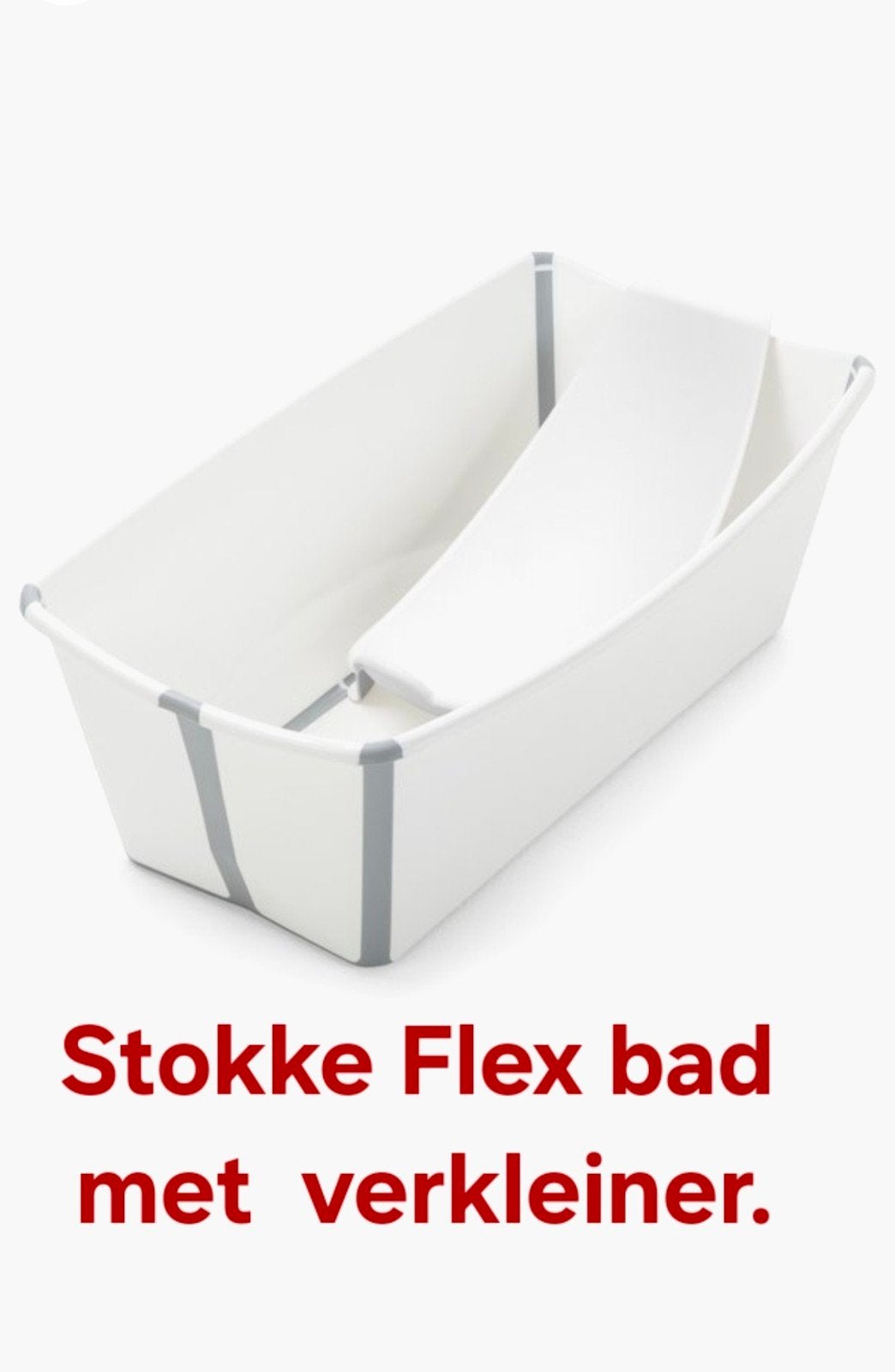 Stokke Flex Badje met verkleiner, Kinderen en Baby's, Badjes en Verzorging, Ophalen of Verzenden, Gebruikt, Overige merken