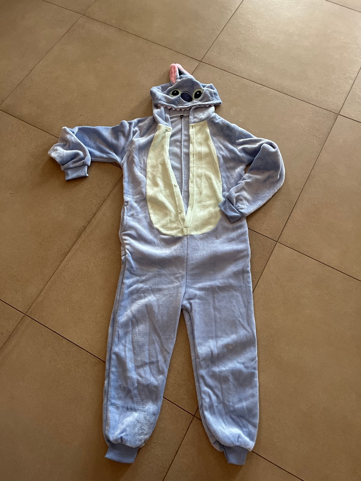 Stitch Onesie - Comfortabele Kigurumi voor Kinderen, Ophalen of Verzenden, Gebruikt, Jongen of Meisje