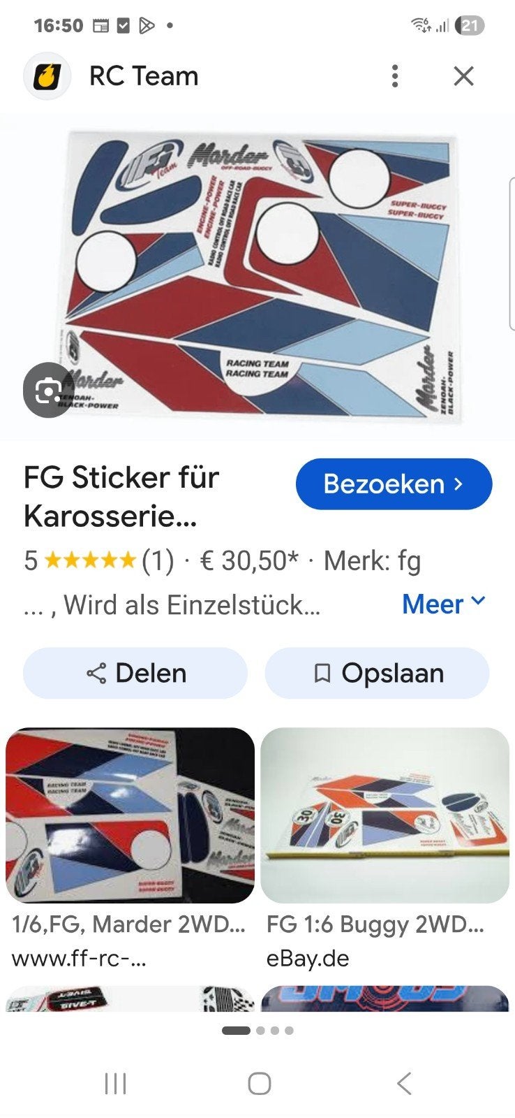 2 x fg marder stikker set 17,50 euro per set, Ophalen of Verzenden, Nieuw, Auto