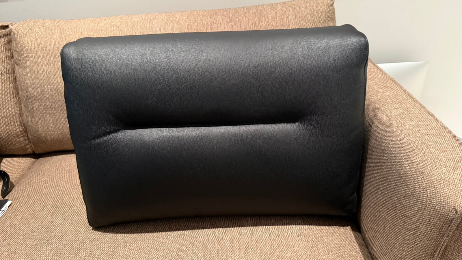 Harvink leren rolkussen, Ophalen, Zo goed als nieuw, Rechthoekig, 125 cm of meer