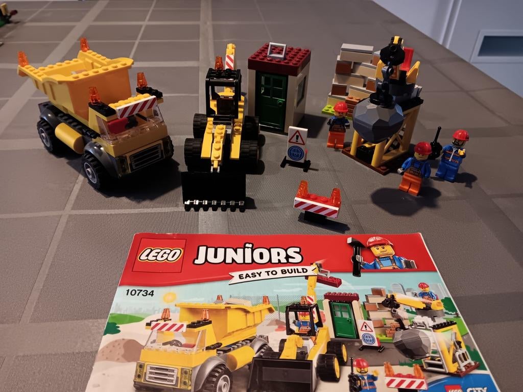 LEGO Juniors 10734, Kinderen en Baby's, Speelgoed | Bouwstenen, Zo goed als nieuw, Overige merken, Ophalen of Verzenden