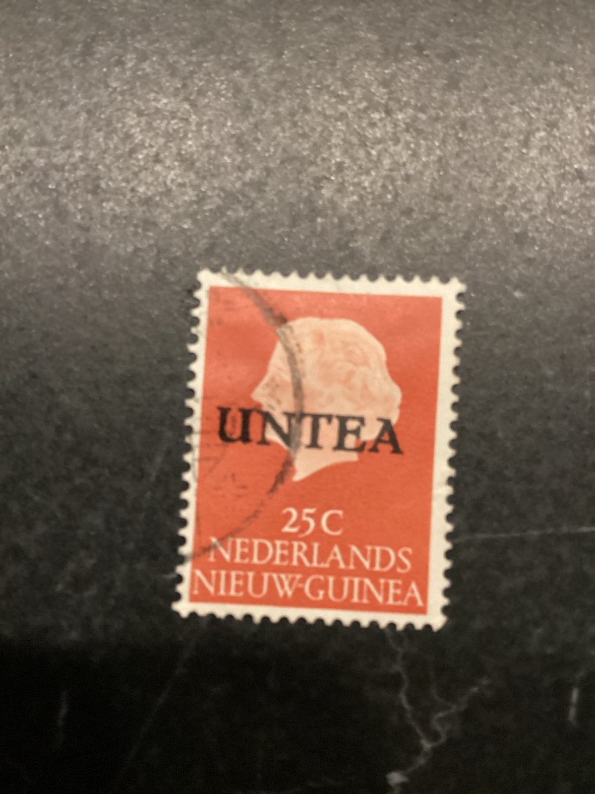 Postzegel UNTEA 25C Nederlands Nieuw-Guinea, Postzegels en Munten, Postzegels | Nederlands-Indië en Nieuw-Guinea, Ophalen of Verzenden