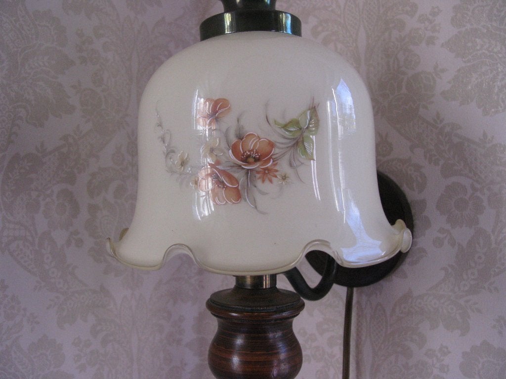 Partij o.a. retro vintage wandlampen lees lampjes, Ophalen, Zo goed als nieuw, Glas, Wandlamp
