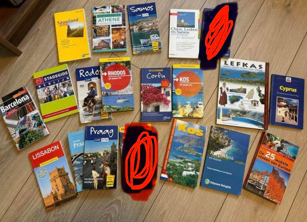 Reisgidsen diversen, Gelezen, Europa, Ophalen of Verzenden, Reisgids of -boek
