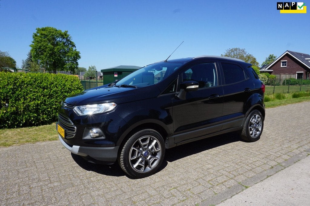 Ford EcoSport 1.0 EcoBoost Titanium, Auto's, Ford, Voorwielaandrijving, Automatische klimaatregeling, 125 pk, Gebruikt