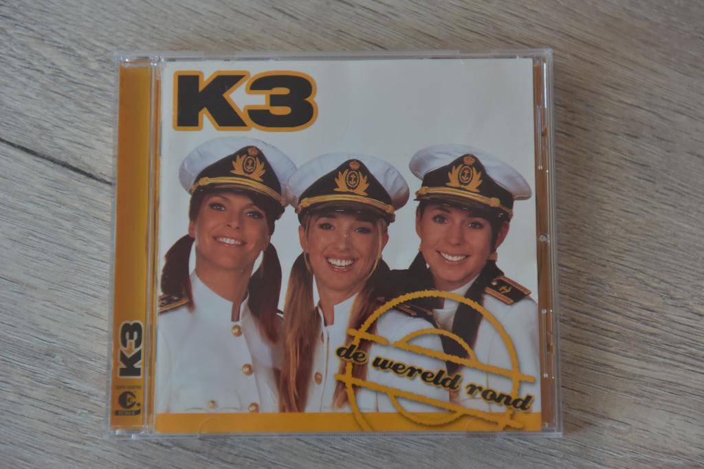K3 -- DE WERELD ROND + BONUS TRACK, Verzenden, Zo goed als nieuw, Muziek, 6 tot 9 jaar