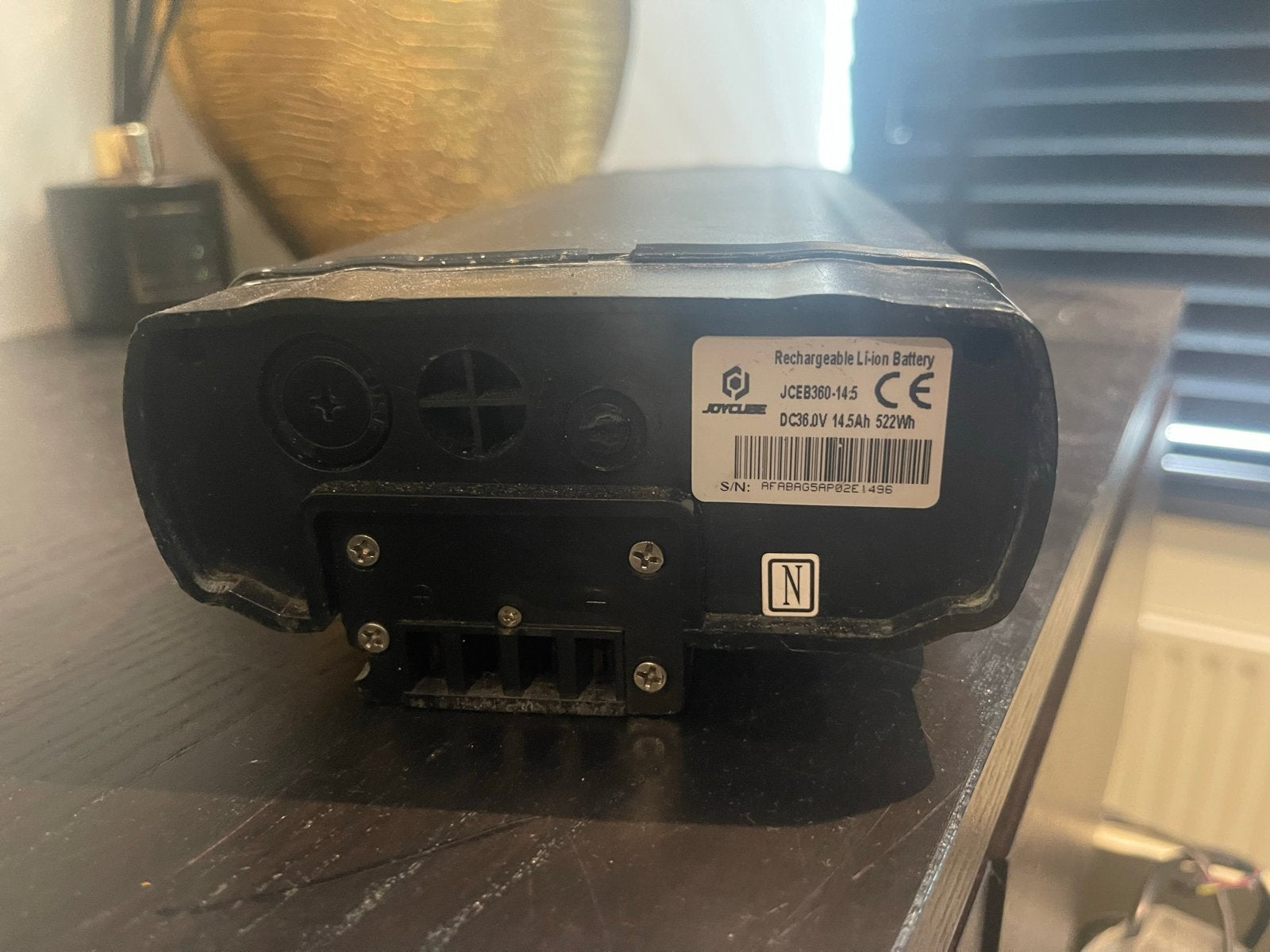 Stella accu type 2 defect - laadt niet op (16V), Ophalen of Verzenden, Gebruikt